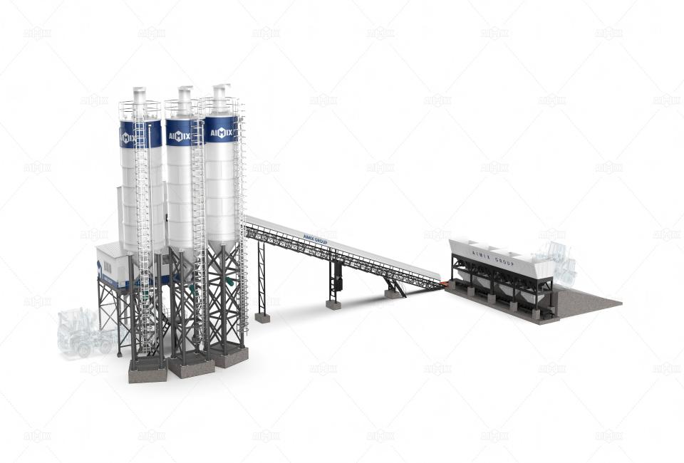 AJ-120-concrete batching plant