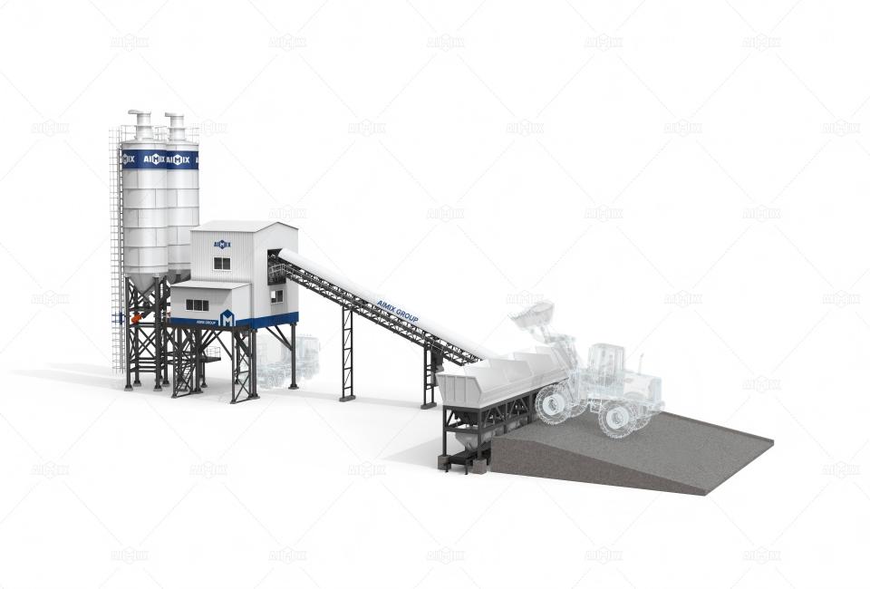 AJ-90-concrete batching plant